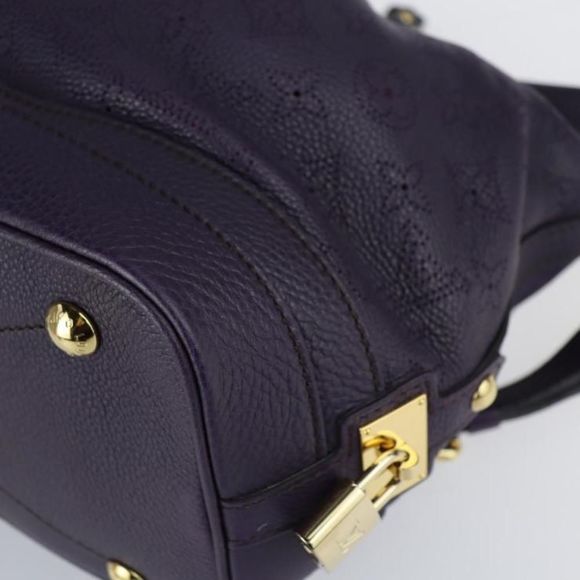 Louis Vuitton Stellar PM Handbag Shoulder Bag Mahina Leather - Picture 5 of 9